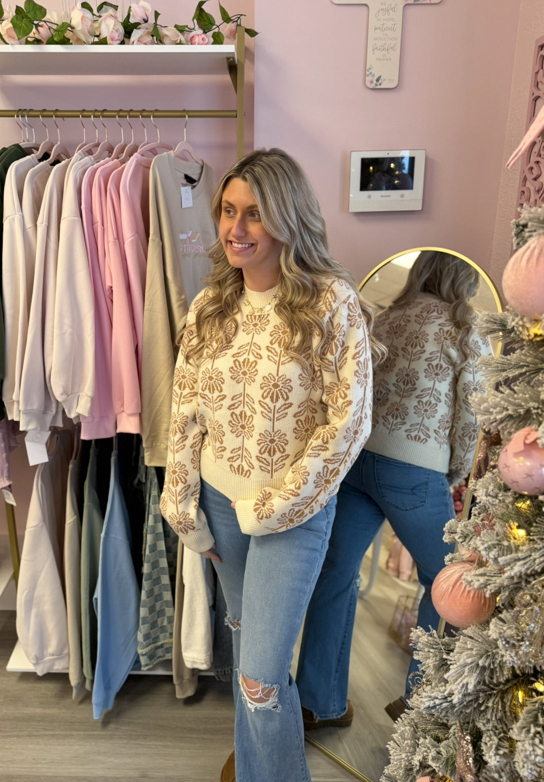 Vintage Cream Sweater