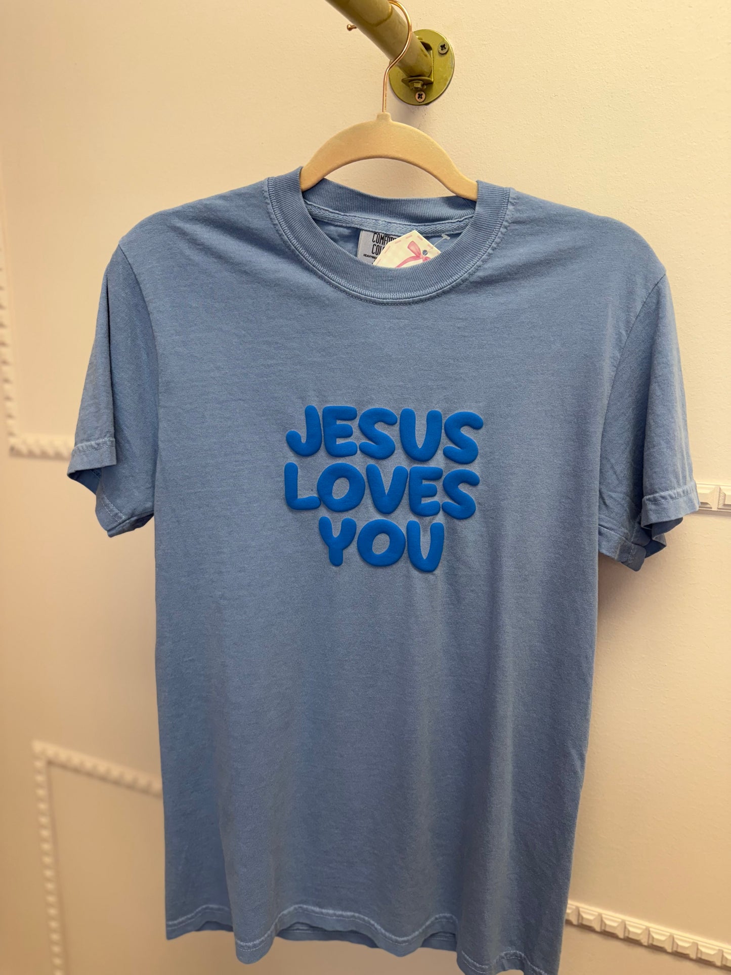 Jesus Loves You | Comfort Colors Christian Women’s Tee