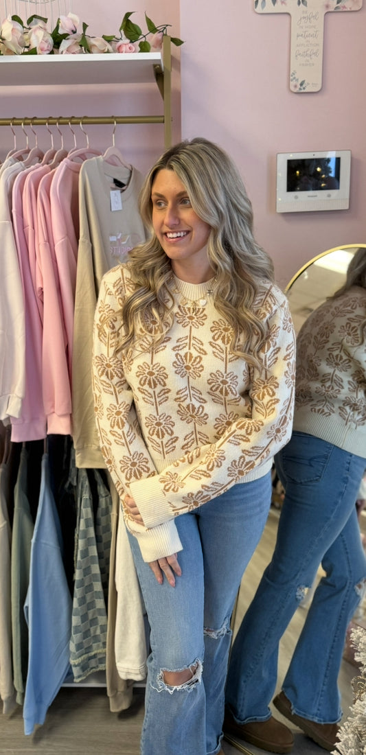 Vintage Cream Sweater