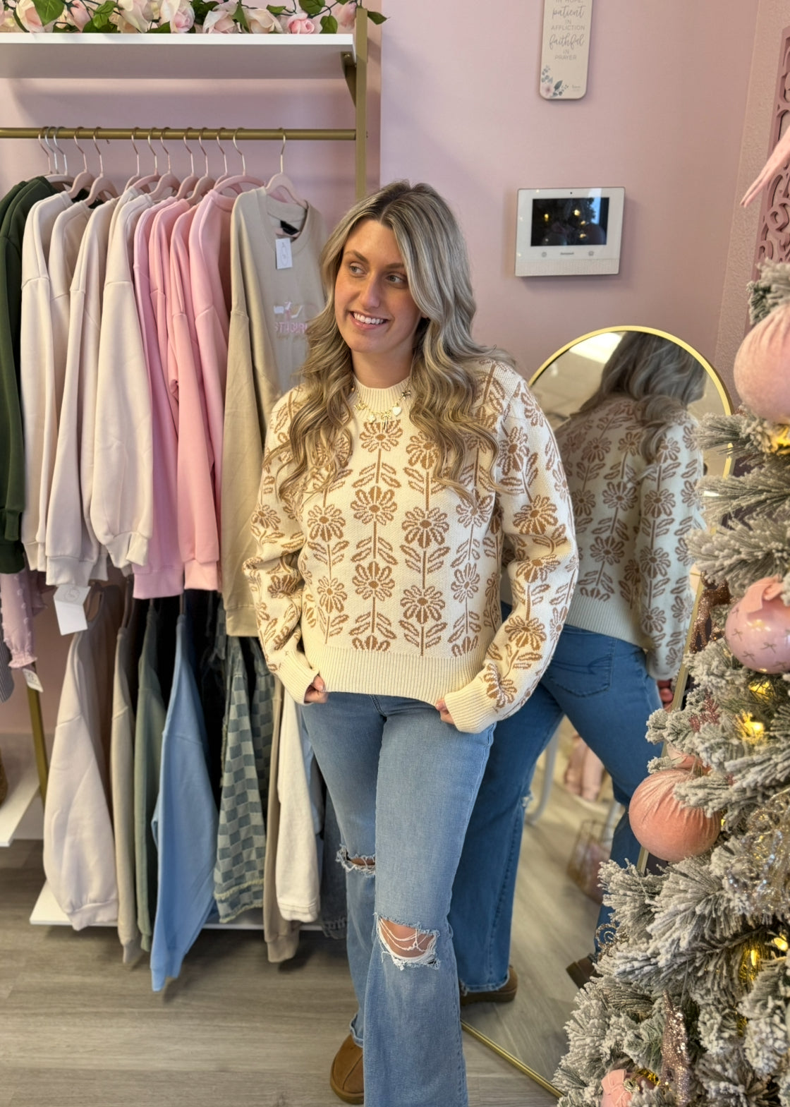 Vintage Cream Sweater