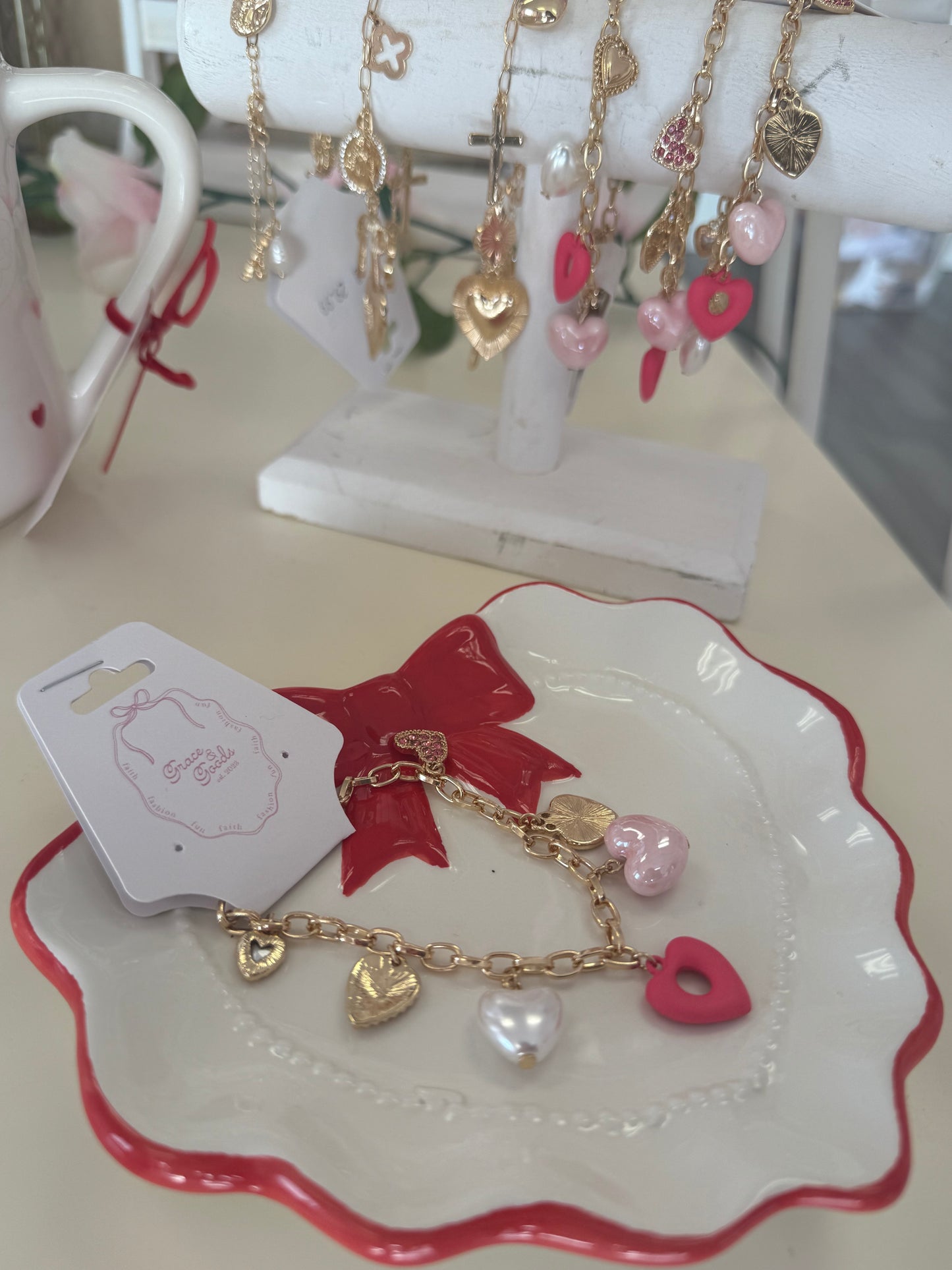 Valentines Charm Bracelet