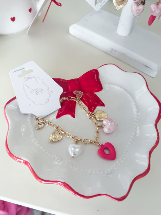 Valentines Charm Bracelet