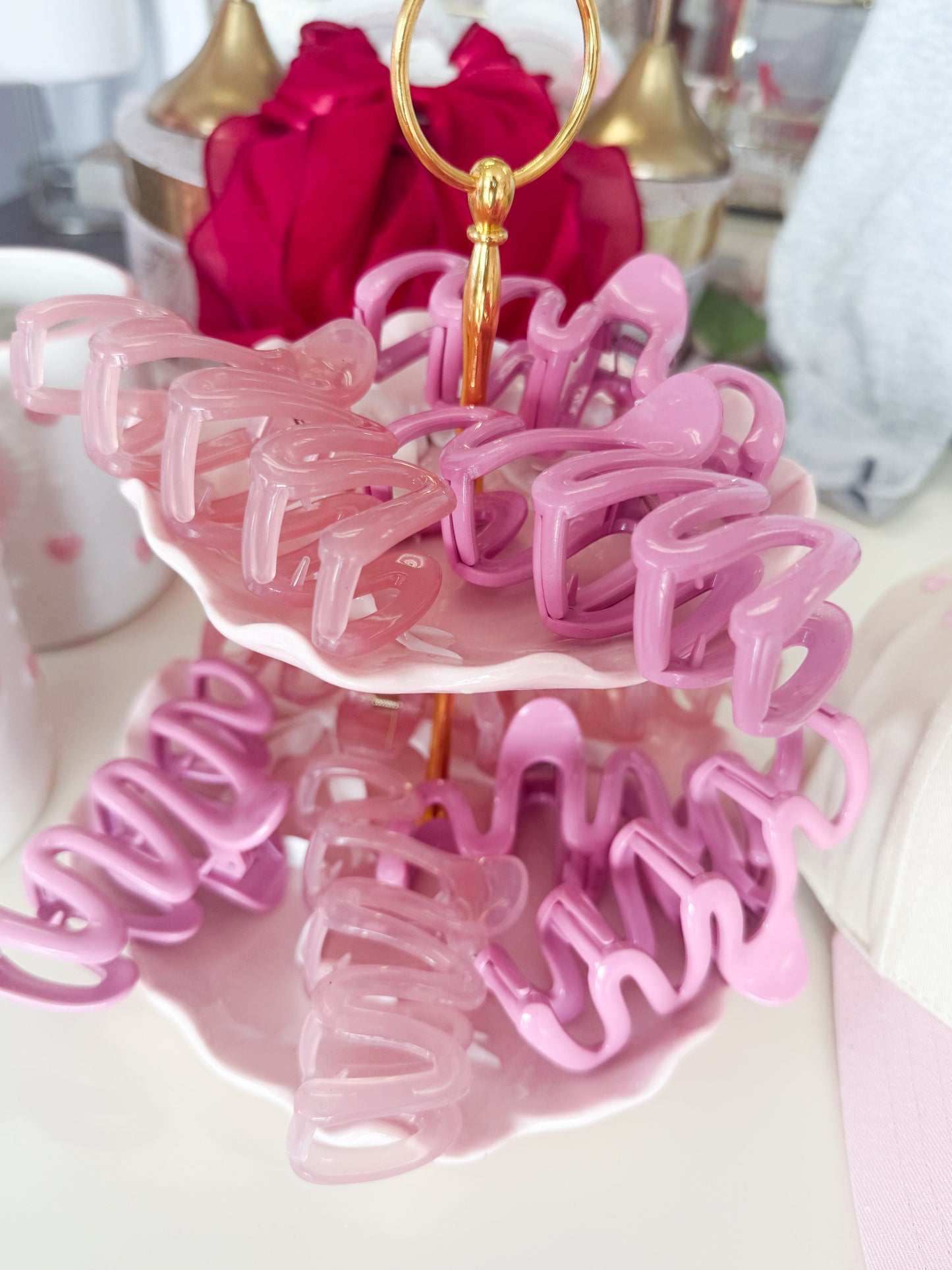Valentines Claw Clip